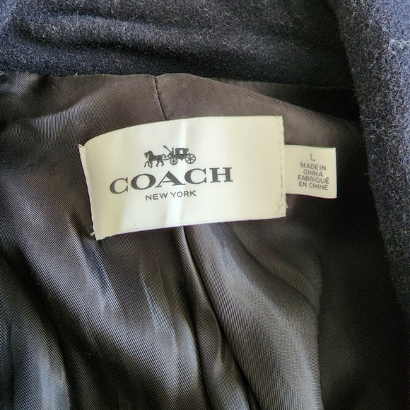 Coach 1941 Naval Patch Peacoat - Picture 14 of 16